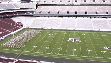 Texas A&M vs Vanderbilt Halftime Drill '20 