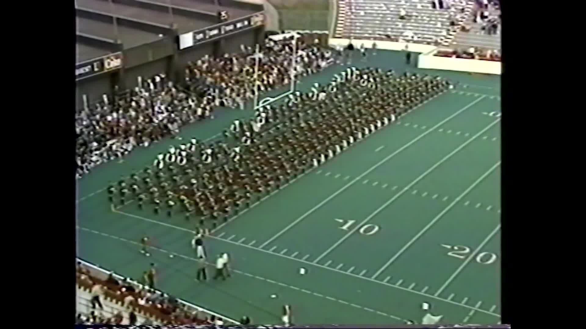 1990 TAMU vs Arkansas Halftime Drill