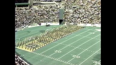 1991 TAMU vs Baylor Halftime Drill