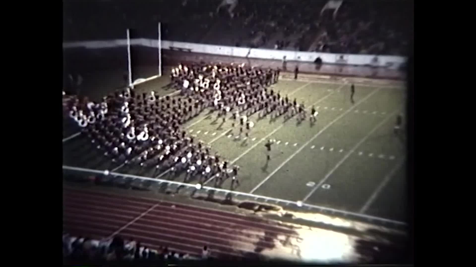 1976 TAMU vs Texas Halftime Drill