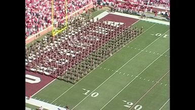 2005 TAMU vs Oklahoma Halftime Drill