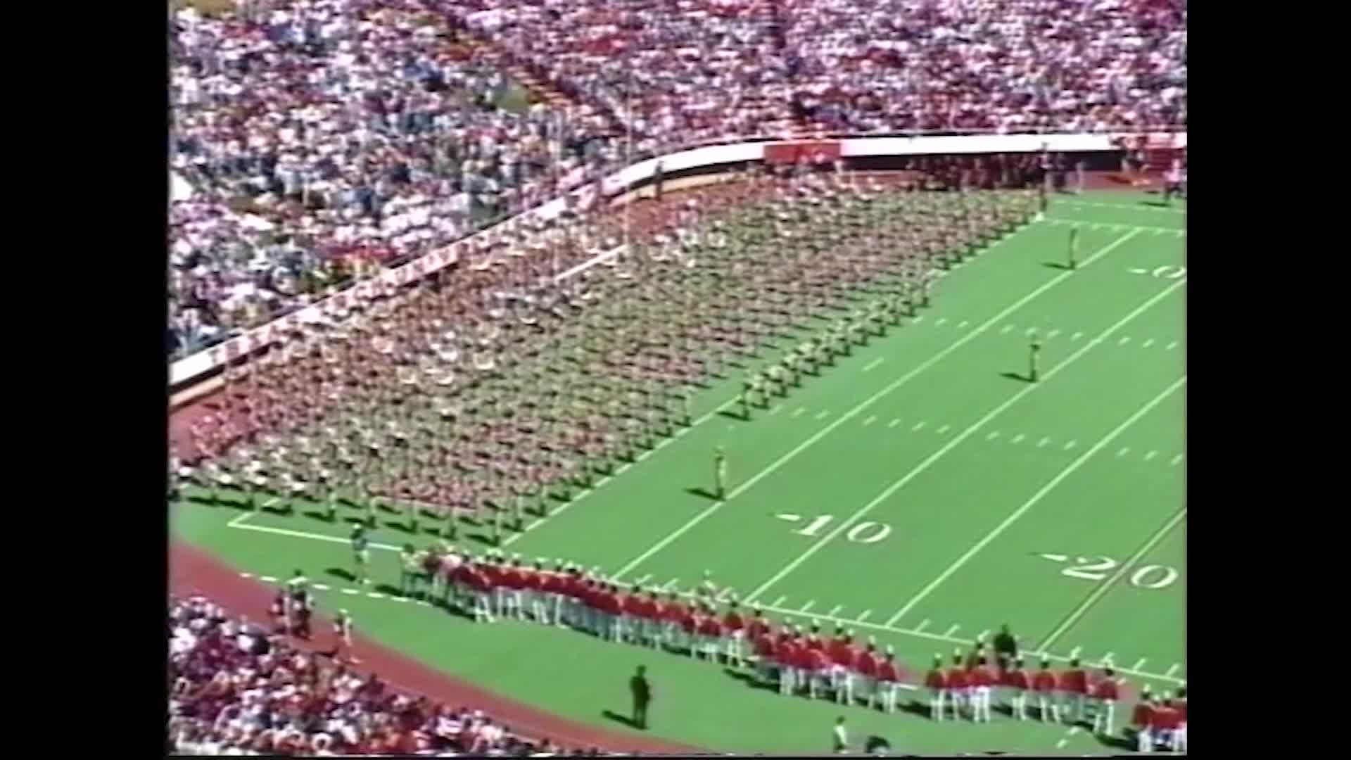 1995 TAMU vs Texas Tech Halftime Drill