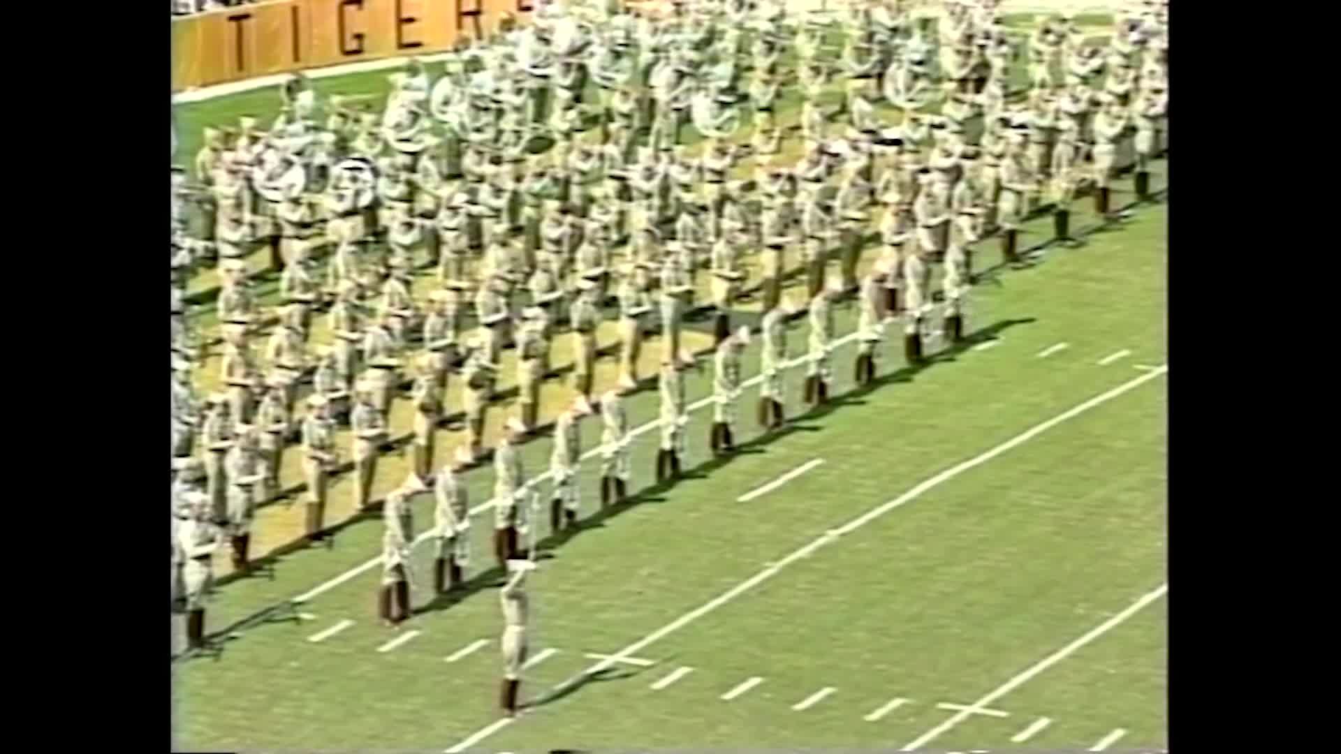 1992 TAMU vs LSU Halftime Drill