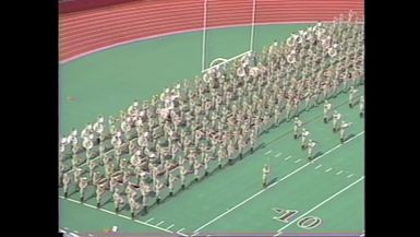 1988 TAMU vs Rice Halftime Drill 