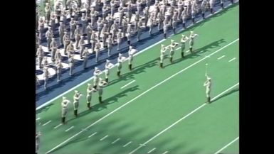 1992 TAMU vs SMU Halftime Drill