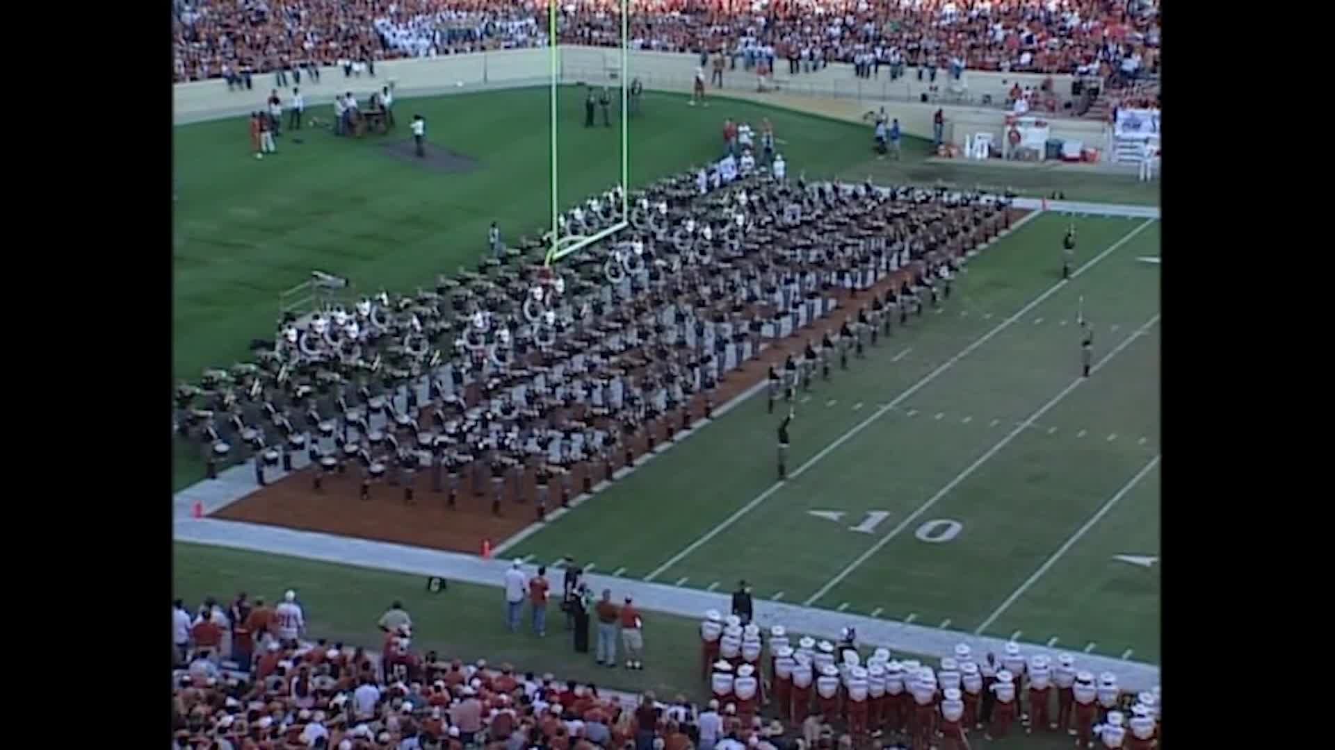 2004 TAMU vs Texas Halftime Drill