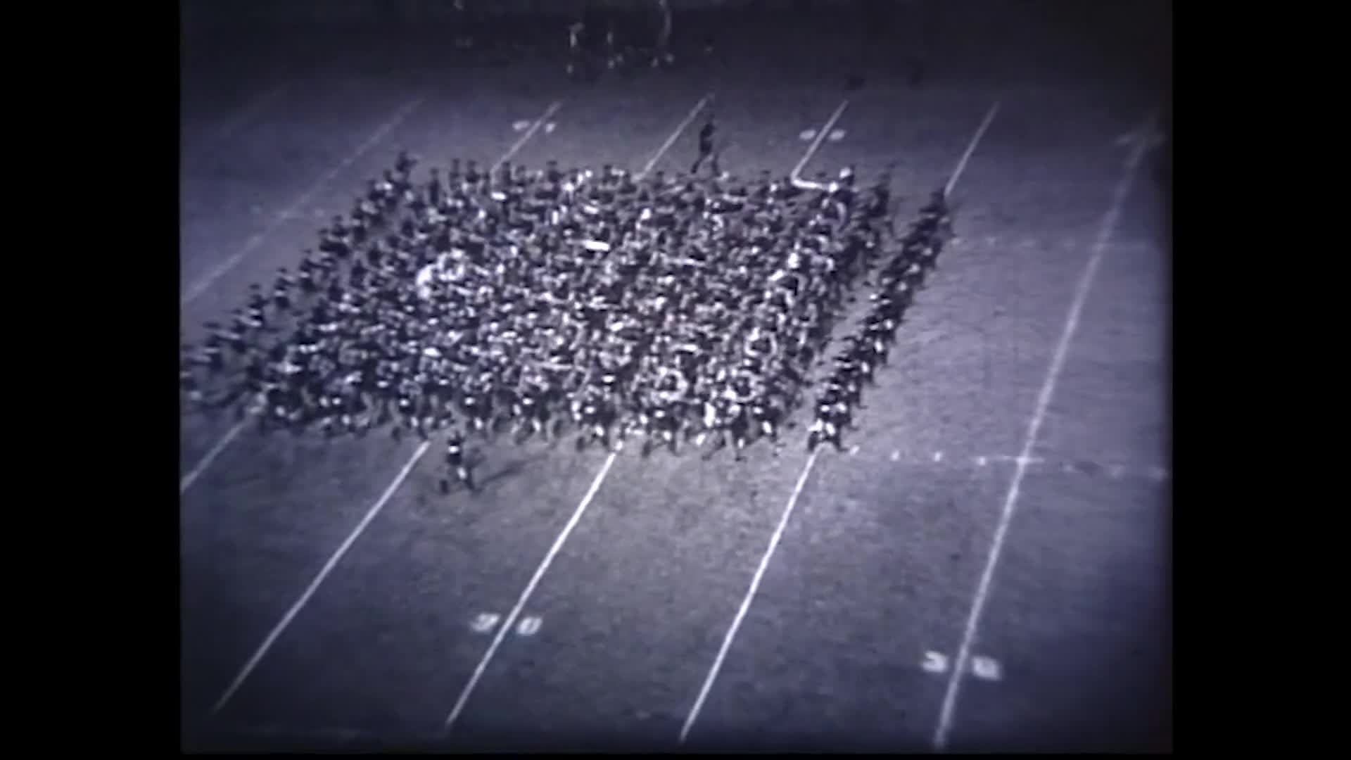 1962 TAMU vs Baylor Halftime Drill