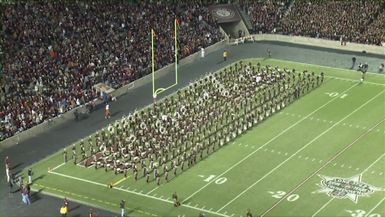 2009 TAMU vs Texas Halftime Drill