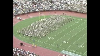 1997 TAMU vs Iowa State Halftime Drill