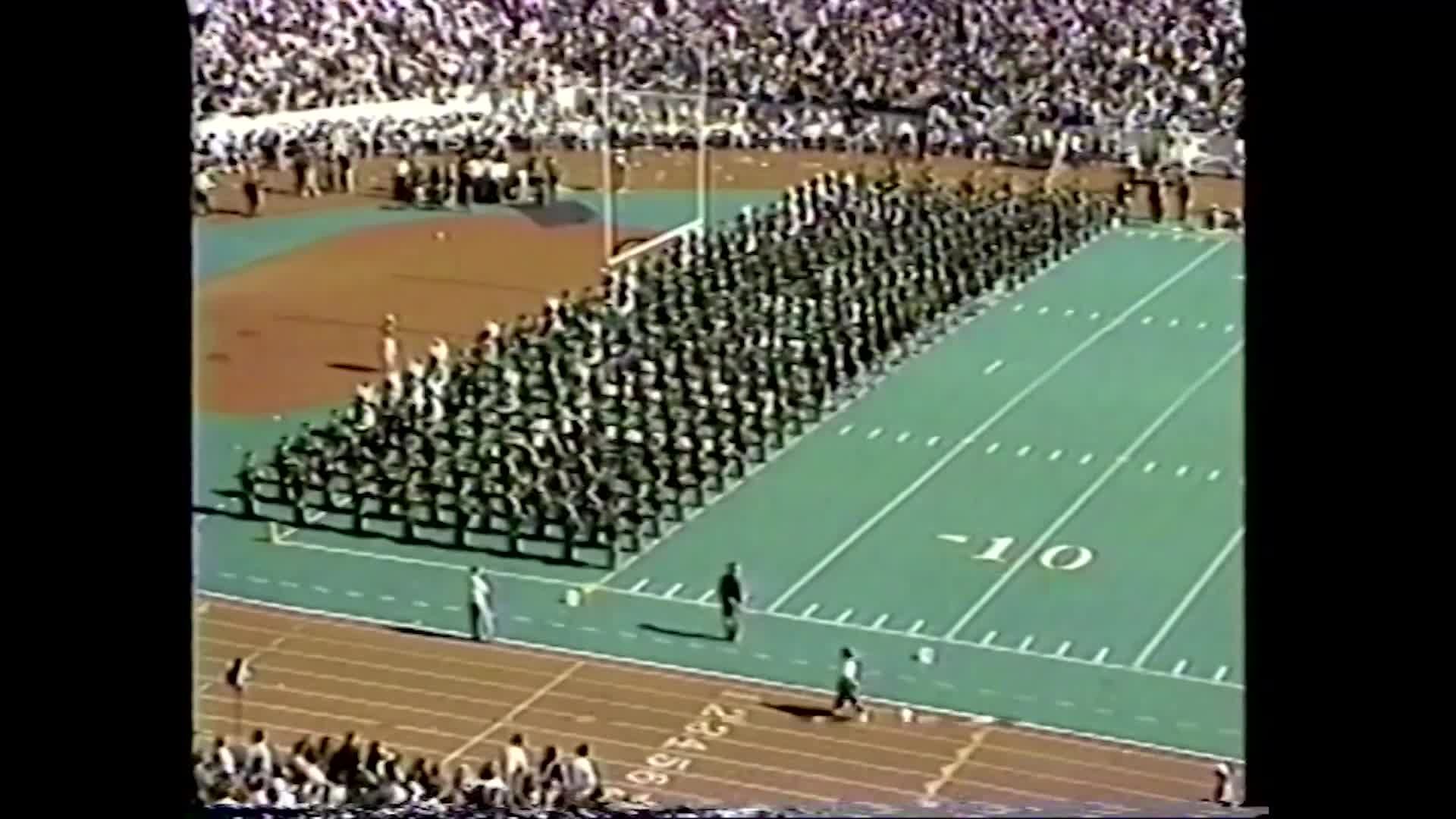 1990 TAMU vs Texas Halftime Drill