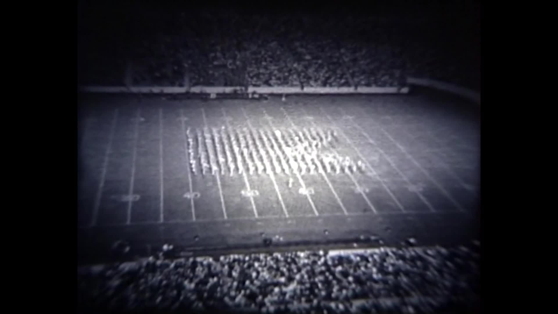 1954 TAMU vs Houston Halftime Drill