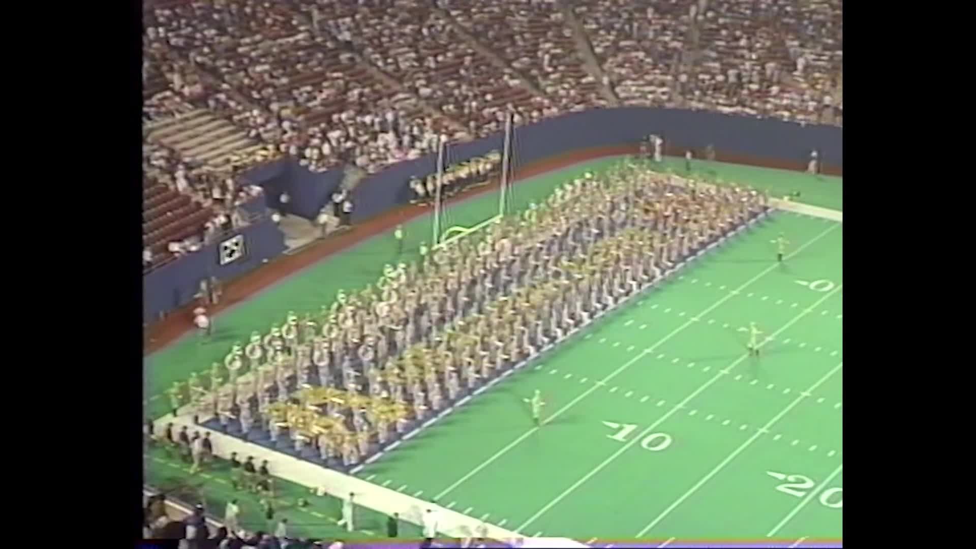 1988 TAMU vs Nebraska Halftime Drill