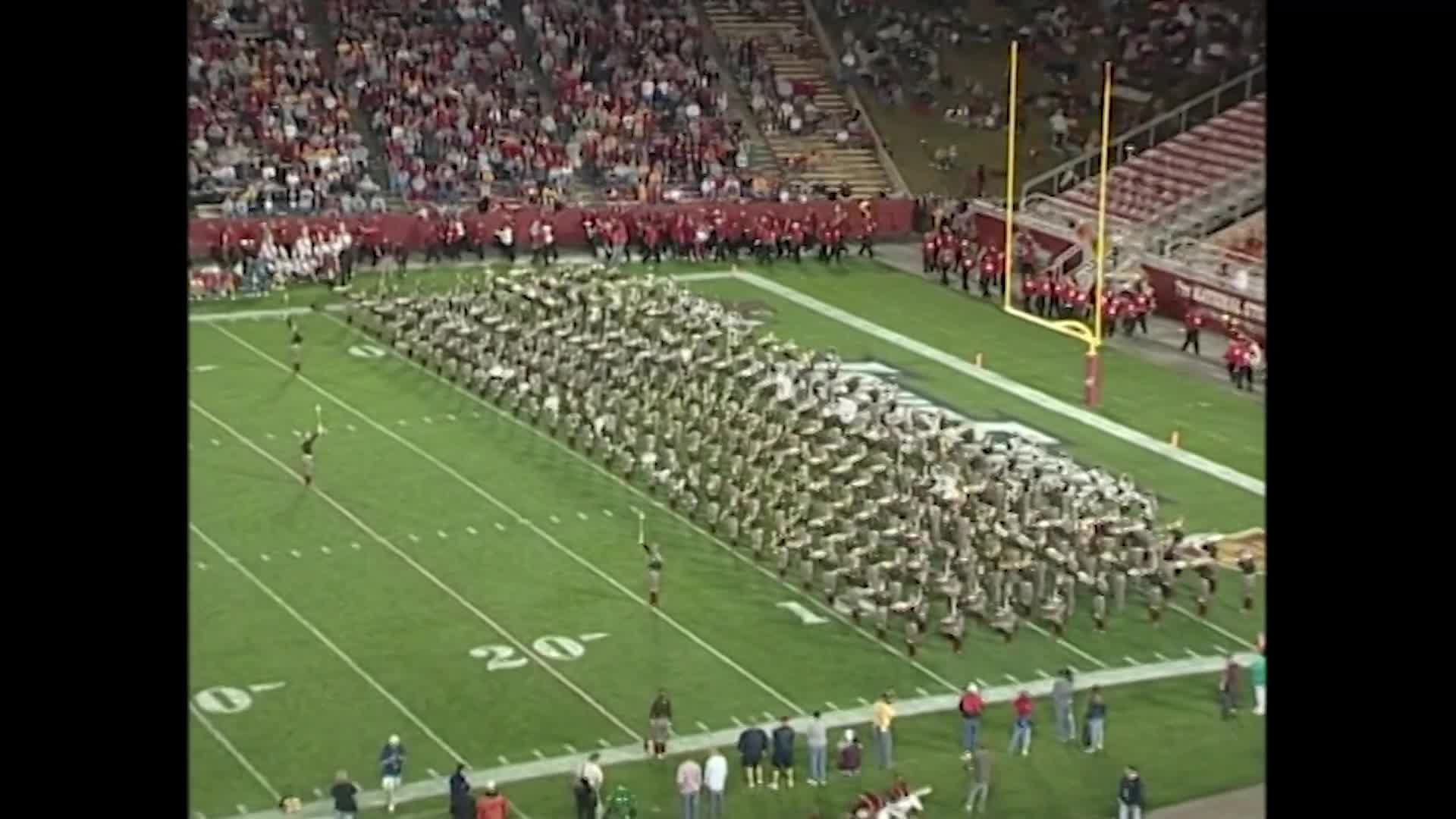 2004 TAMU vs Iowa State Halftime Drill