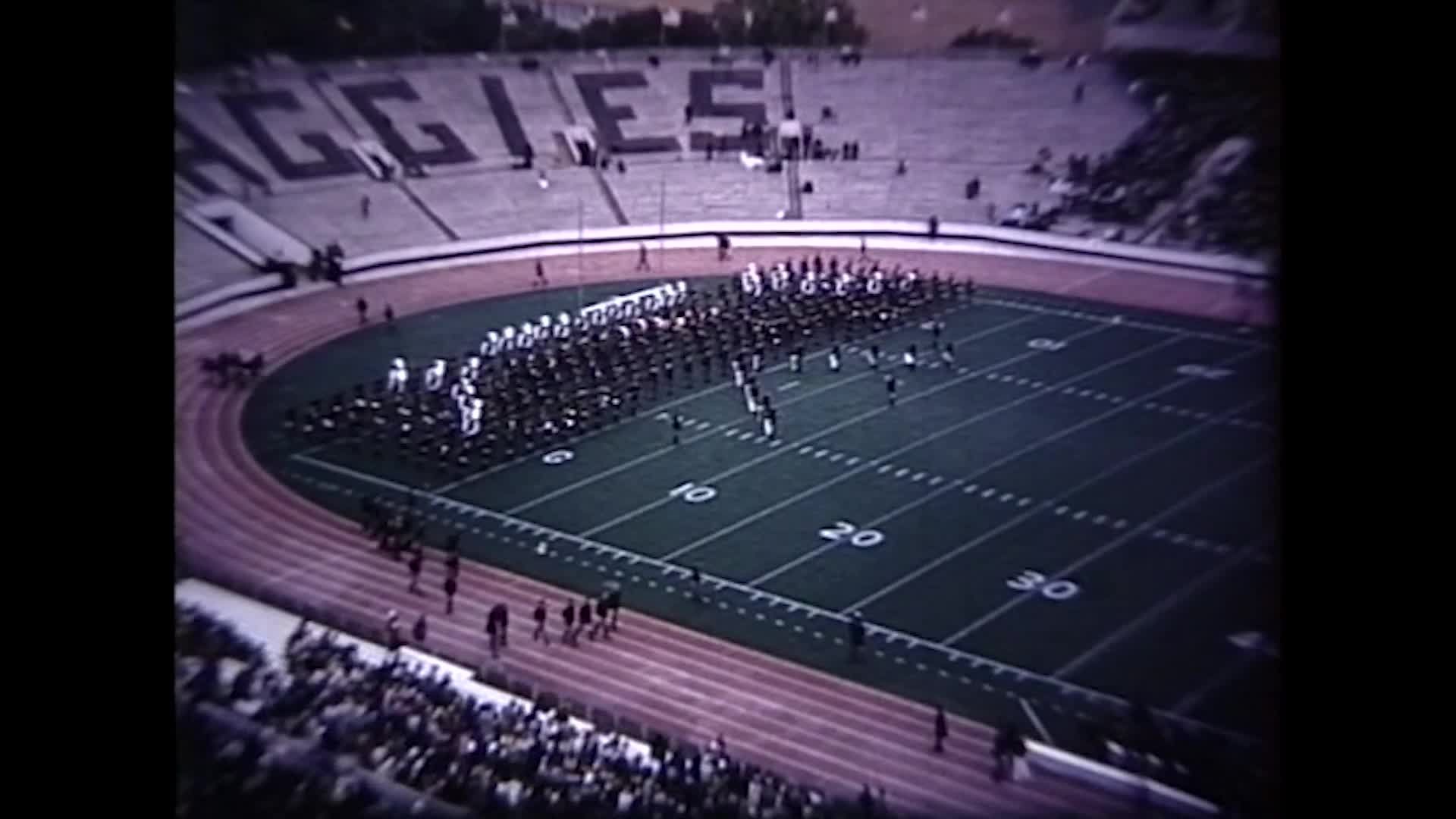 1970 TAMU vs Rice Halftime Drill