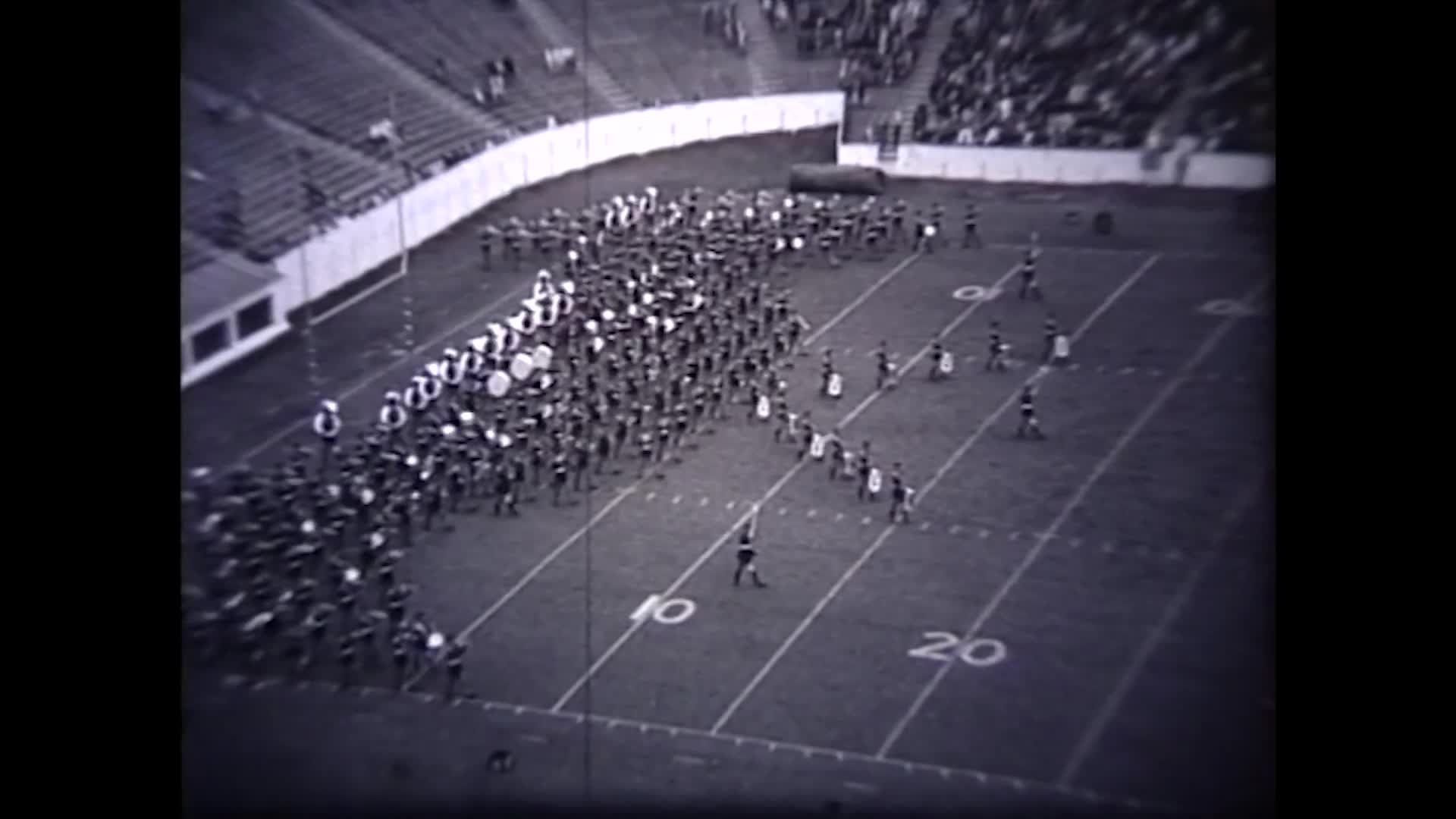 1966 TAMU vs Rice Halftime Drill