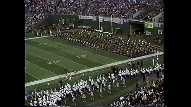 1990 Holiday Bowl Pregame- TAMU vs BYU