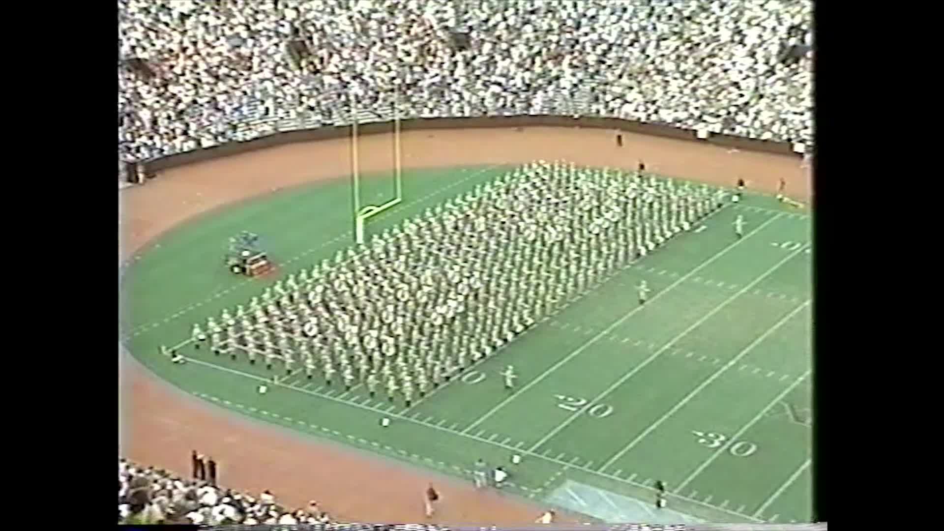 1996 TAMU vs Oklahoma Halftime Drill