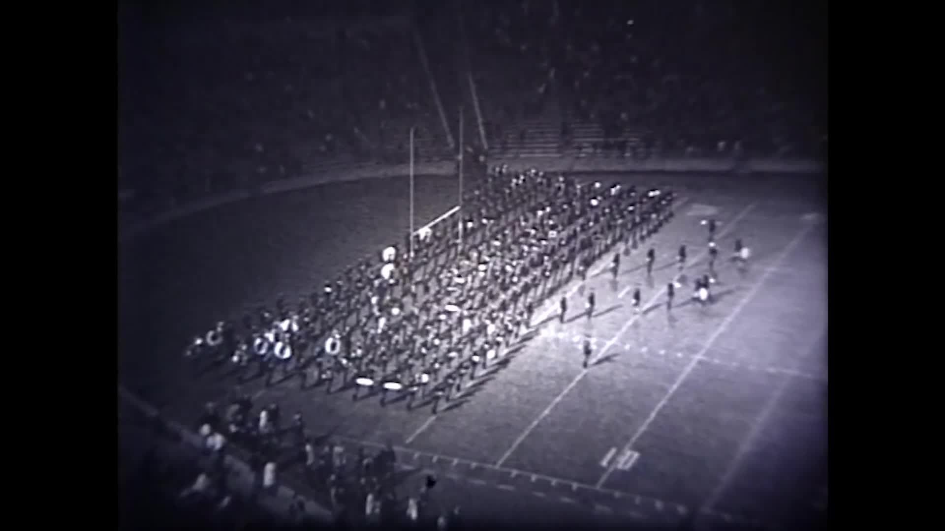 1968 TAMU vs Baylor Halftime Drill