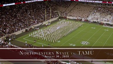 2018 Northwestern State vs TAMU Halftime Drill