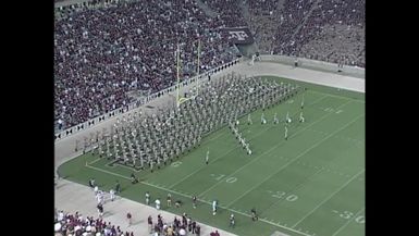 2004 TAMU vs Clemson Halftime Drill