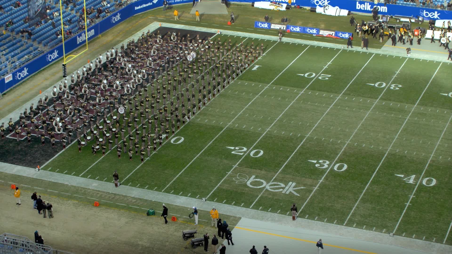 2017 Belk Bowl Halftime Drill- TAMU vs Wake Forest