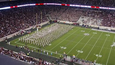 2016 TAMU vs New Mexico State Halftime Drill