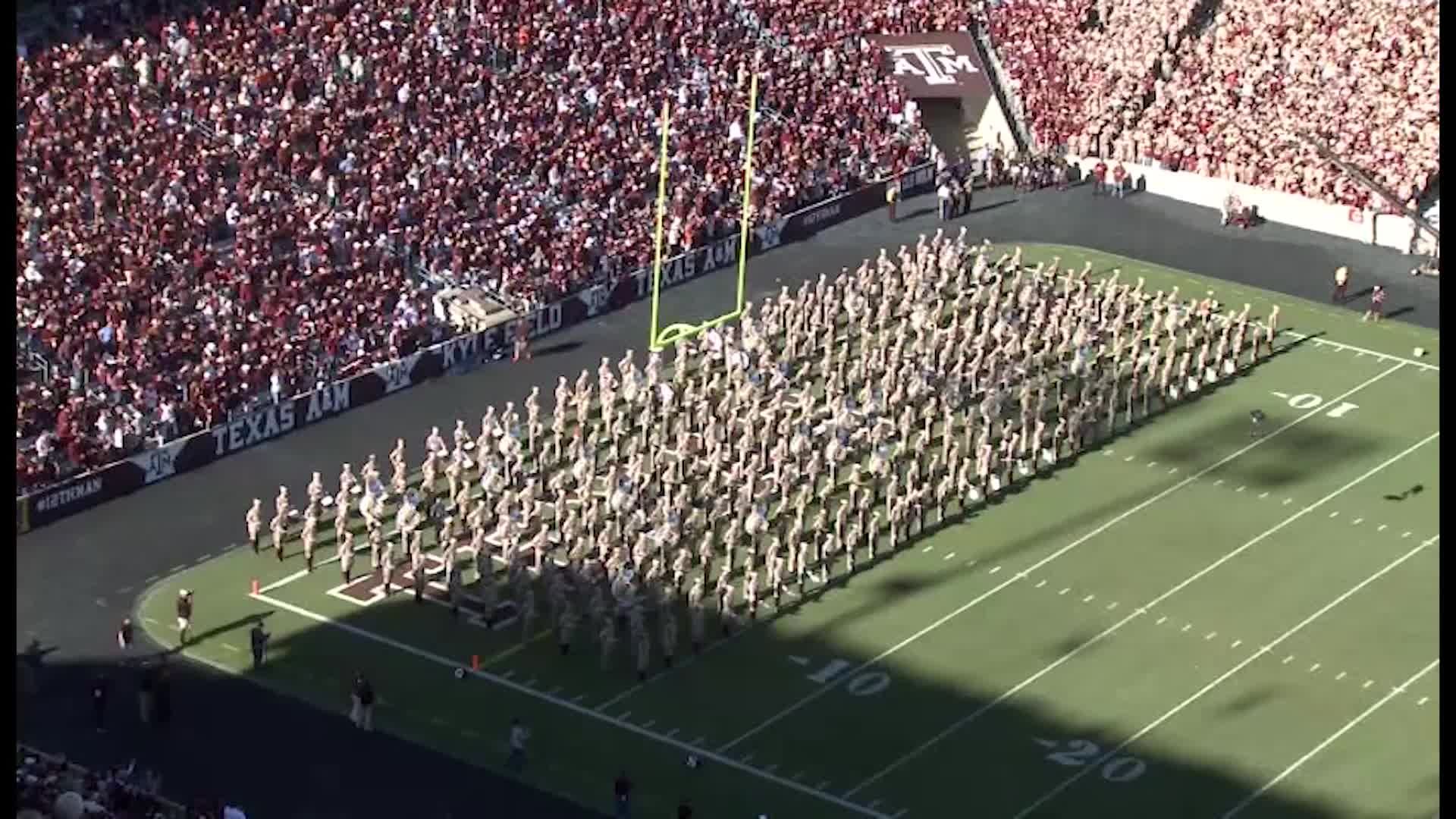 2013 TAMU vs Auburn Halftime Drill