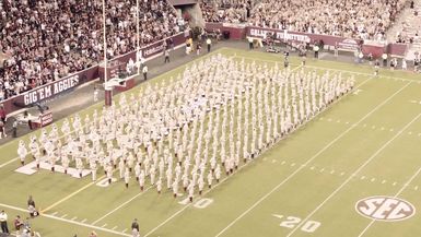 Alabama vs TAMU Halftime Drill '21