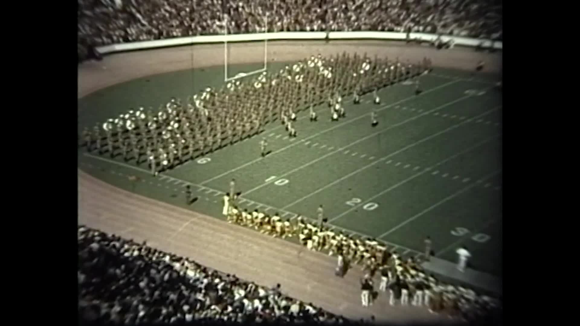 1978 TAMU vs Baylor Halftime Drill