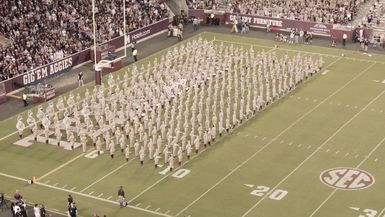 South Carolina vs TAMU Halftime Drill '21