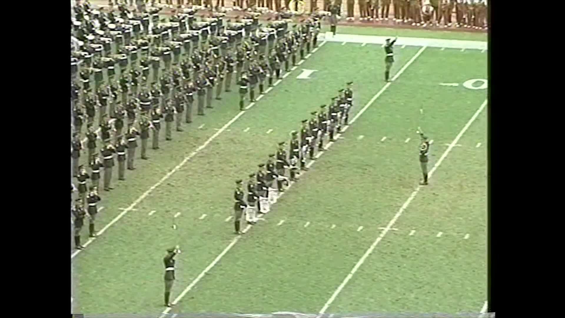 1996 TAMU vs Texas Halftime Drill