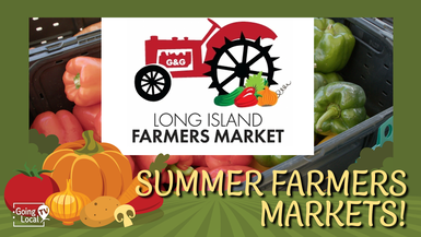 Long Island Farmers Market - Summer Markets Promo