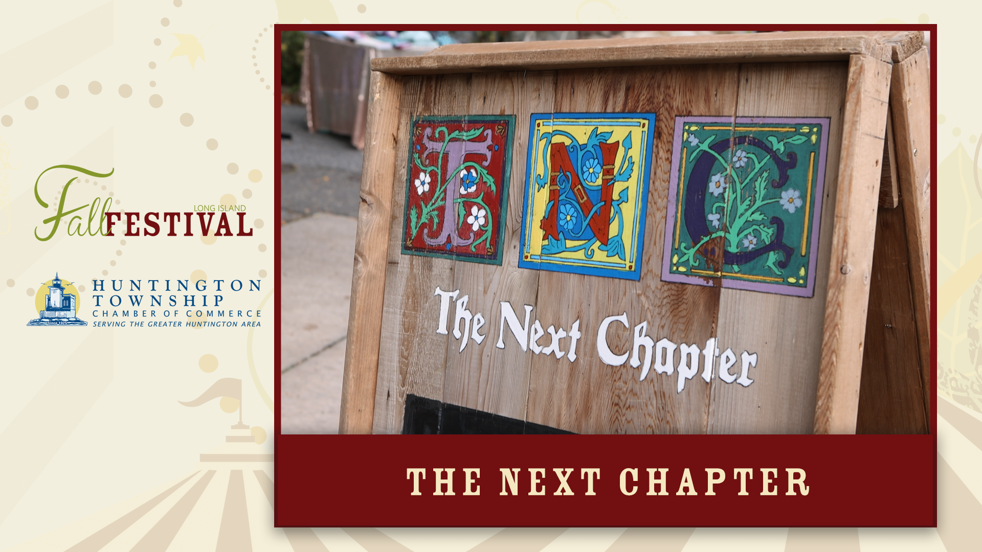 The Next Chapter - 2023 Long Island Fall Festival