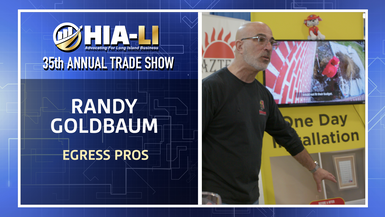 Randy Goldbaum, Egress Pros - HIA-LI 35th Annual Trade Show