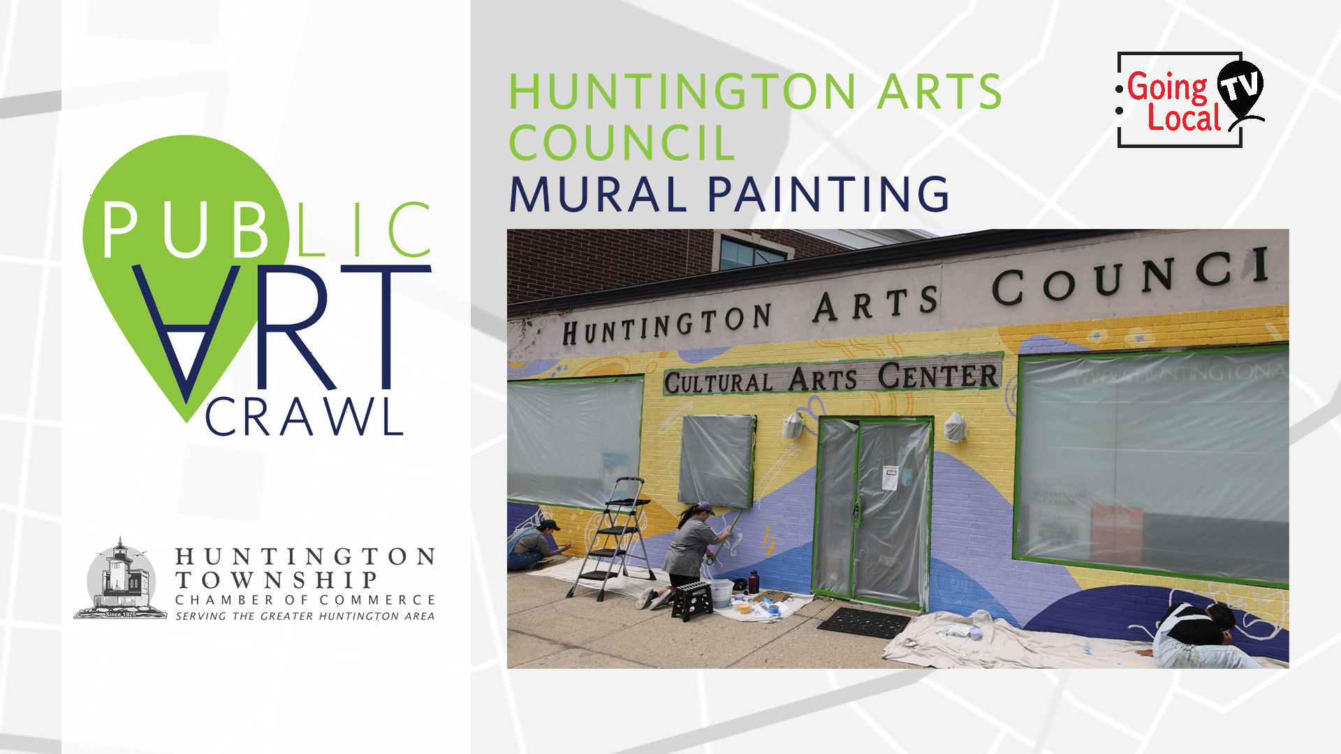 Huntington Arts Council Mural Painting