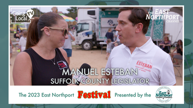 Legislator Manuel Esteban - 2023 East Northport Festival