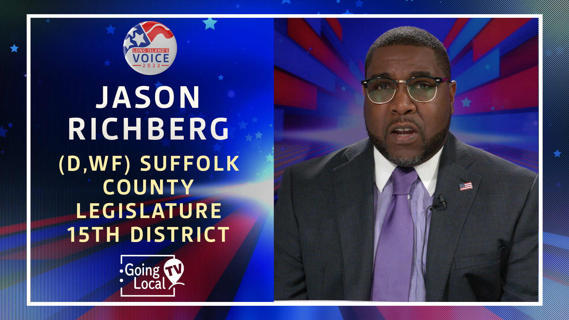 Jason Richberg (D, WF) - Suffolk County Legislature, 15th District