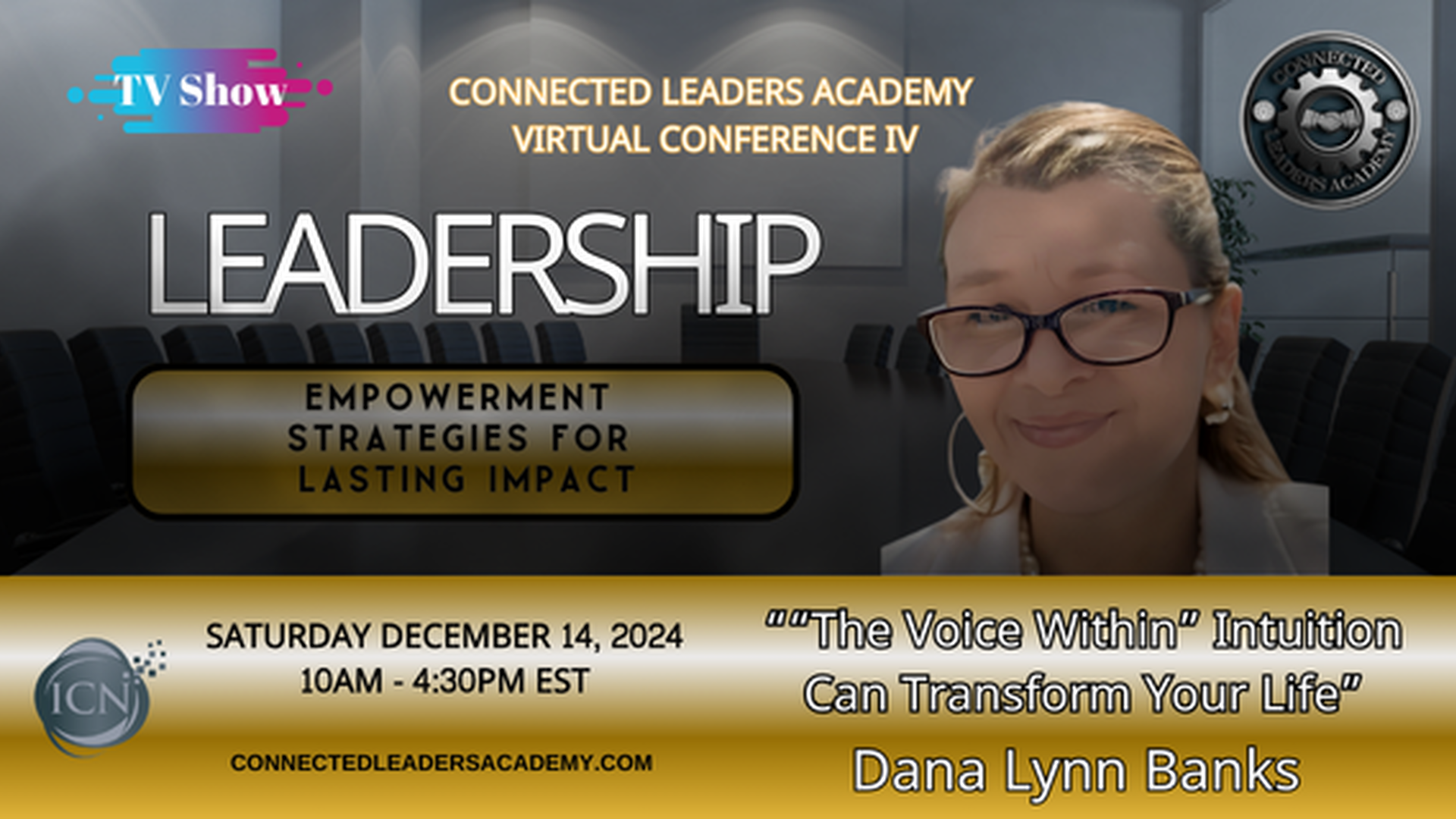 "The Voice Within” Intuition Can Transform Your Life - Dana Lynn Banks