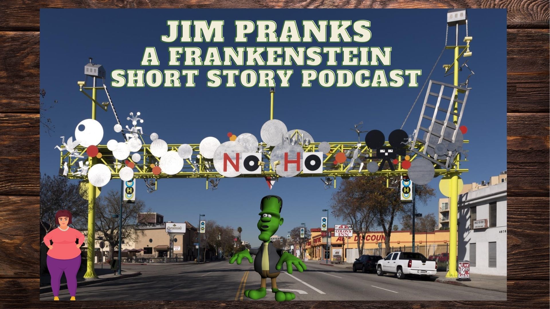 #19 JT Pranks a Frankenstein Short Story Podcast WTF