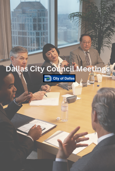 Dallas TX City Council Meetings