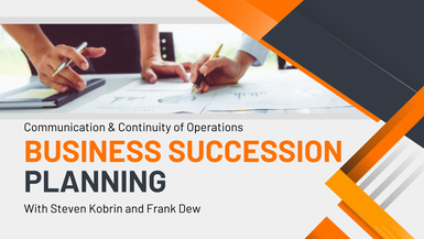 BSP03-Communication and Continuation of Operations - Business Succession Planning