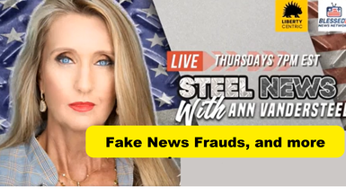 RN149-Steel News - Fake News Frauds, Kamala’s Ear Piece, MK Ultra Harmonic Programming