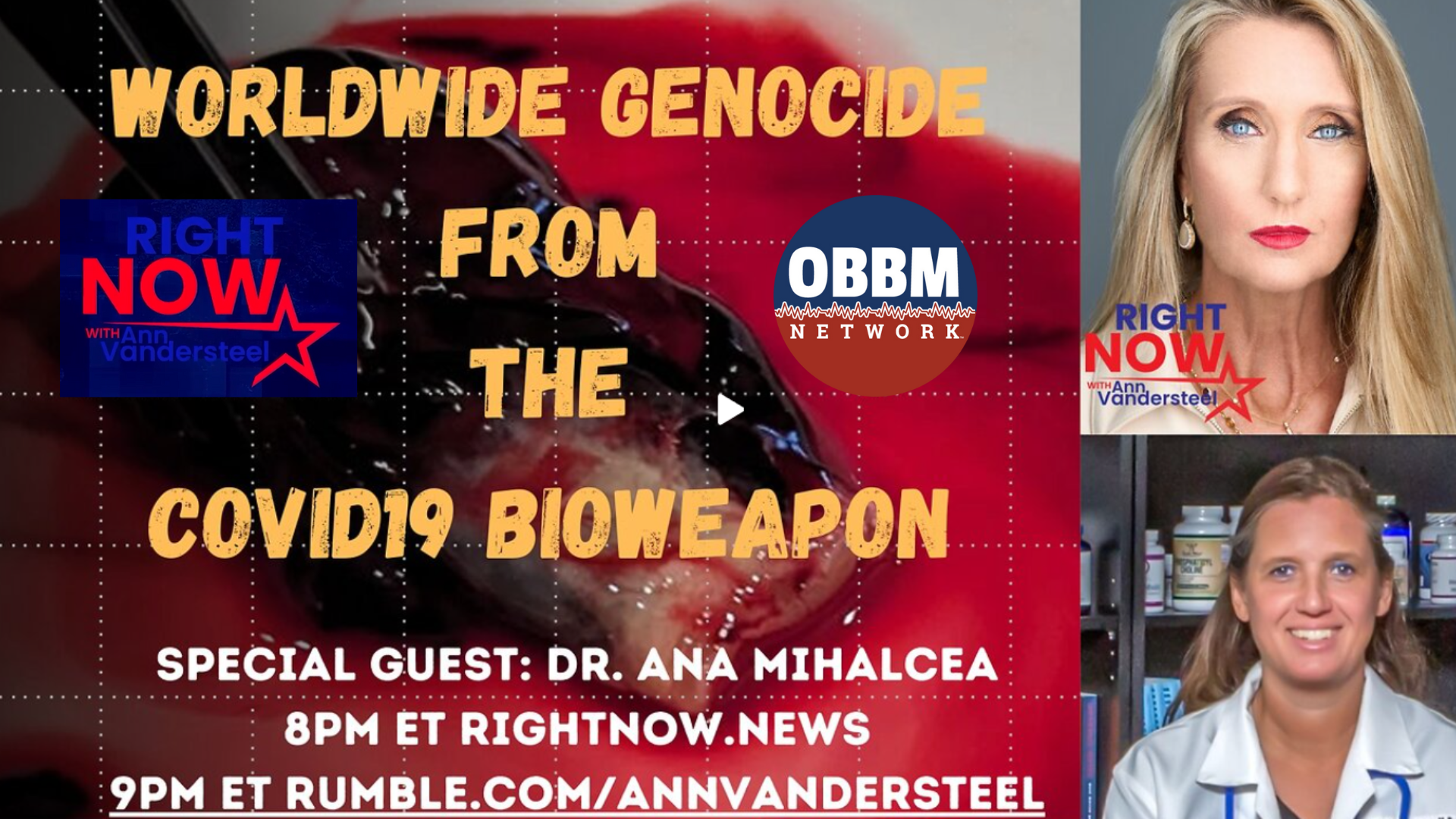 New RN62-The Government is Currupt as Hell - Time to Restore Sovereignty to Survive What's Coming - Right Now with Ann Vandersteel