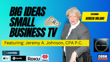 BISB20-Business Tax Planning Tips With Jerome Johnson - Big Ideas, Small Business TV with Doreen Milano