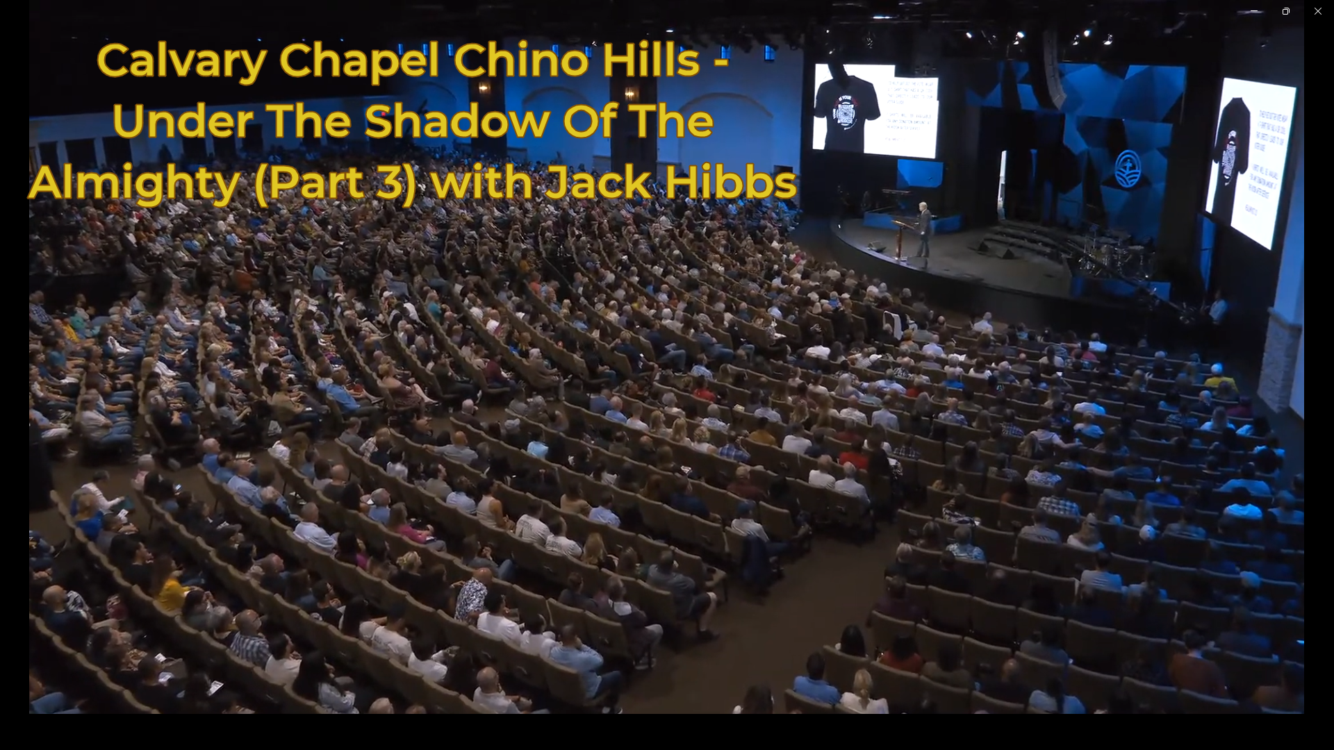 CCCH78-Under The Shadow Of The Almighty - Part 3 (Romans 117-18) - Jack Hibbs