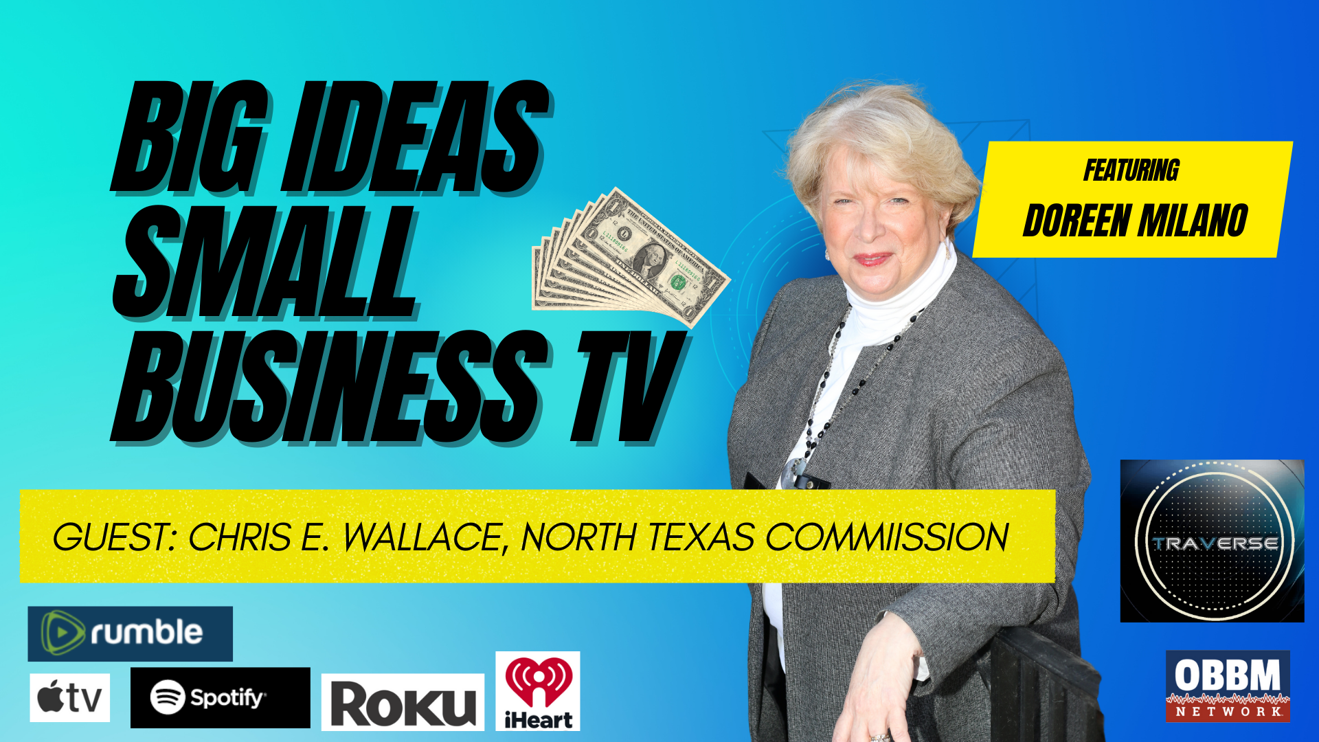 BISB33-What IS The North Texas Commission Big Ideas, Small Business TV with Doreen Milano