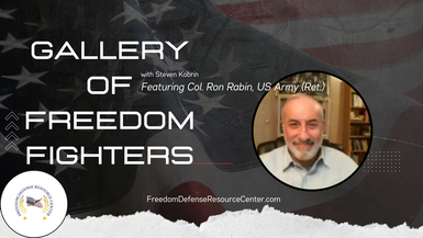 GFF66-Col Ron Rabin, Ret US Army - Gallery of Freedom Fighters