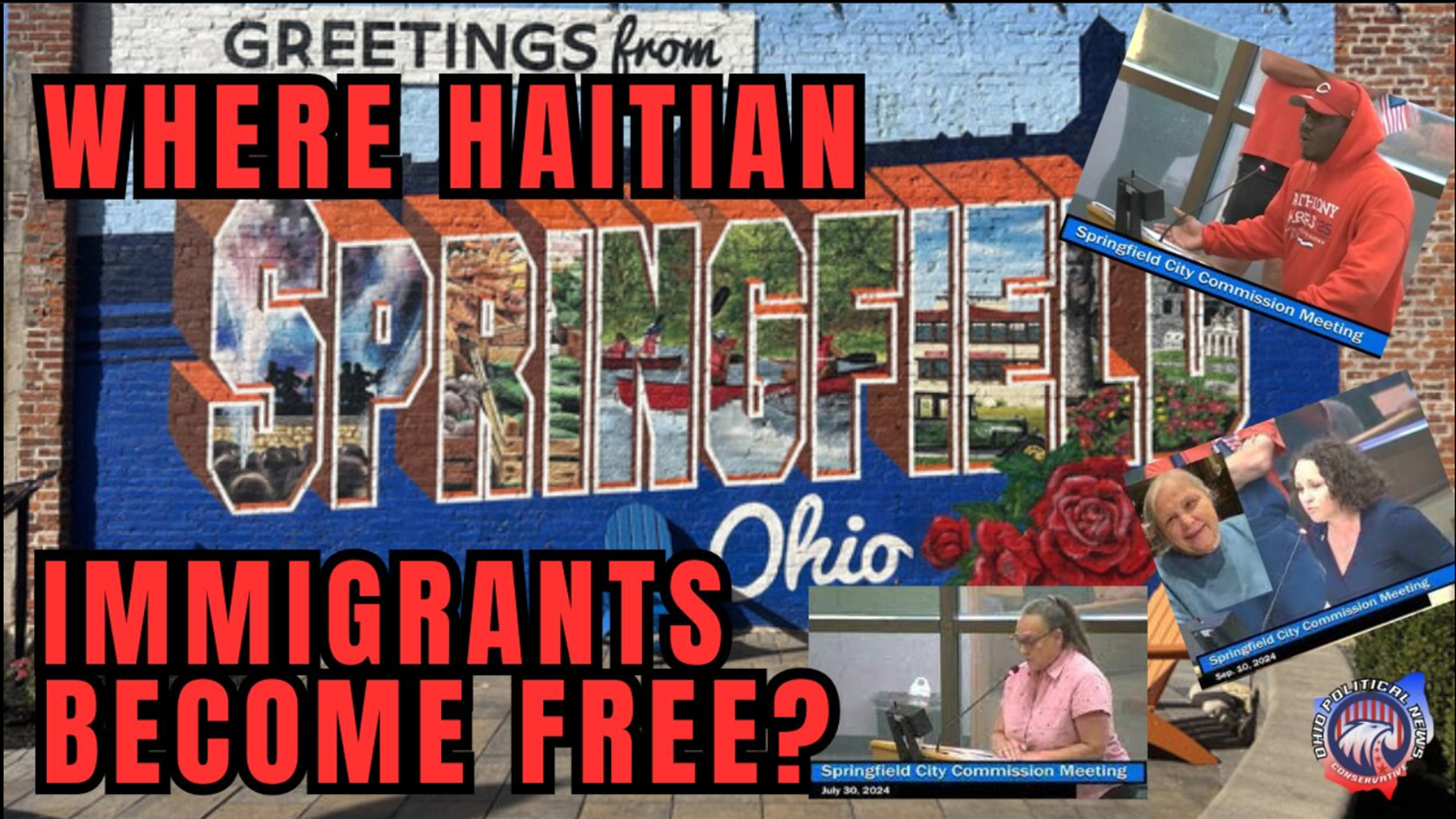 OPN02-Springfield, Ohio Faces Surge in Immigration - Local Reactions - Ohio Political News