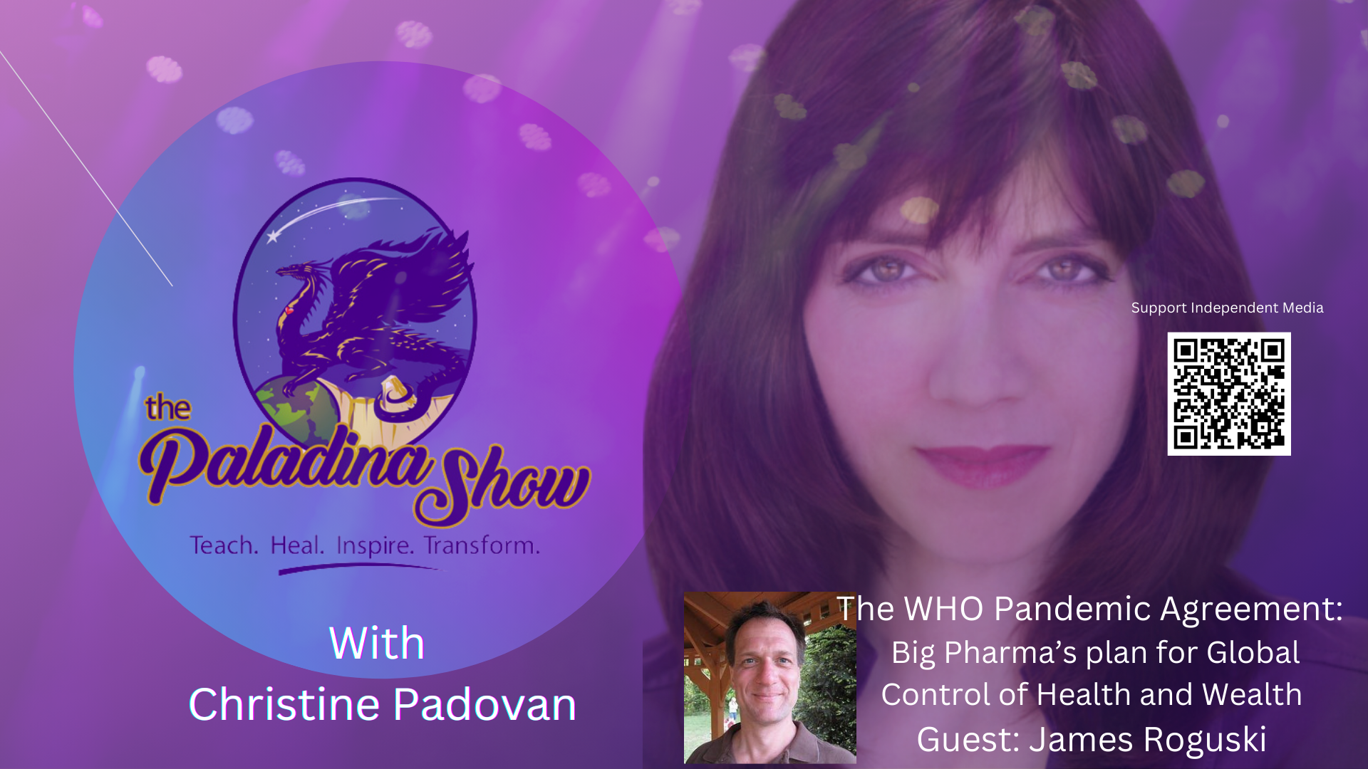 TPS9 - The WHO Pandemic Agreement with James Roguski - The Paladina Show