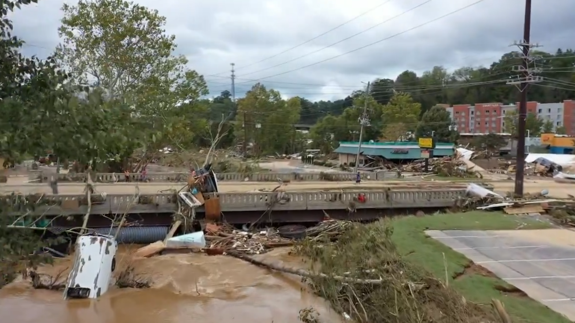 Biltmore Village NC not recognizable after devastation